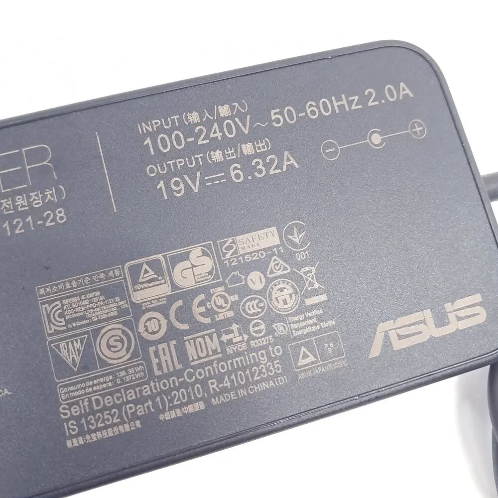 Asus Charger PA-1121-28 120W laptop power Adapter cord 100-240V Genuine OEM